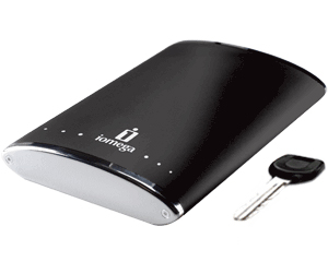 Iomega eGo HDD 250GB (Black) FireWire 400 & USB
