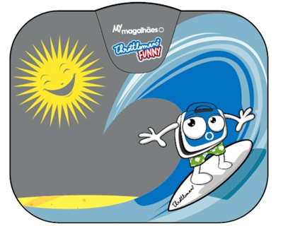 Bolsa Magalhães TH Mascote Surf Cinza