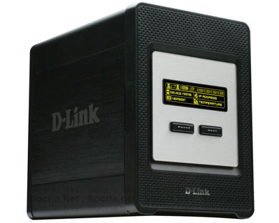 Servidor NAS D-Link DNS-343
