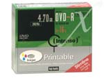 Intenso DVD-R 4.7GB PRINTABLE (16X) SLIM PK10