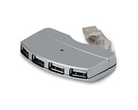 Hub USB 4 Portas Micro