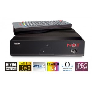 Set TOP BOX HD DBTV - NOTONLYTV - C/USB [LV6TBOXHD]