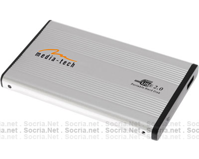 Caixa 2.5" IDE MEDIATECH ULTRA SLIM MT5070 USB 2.0