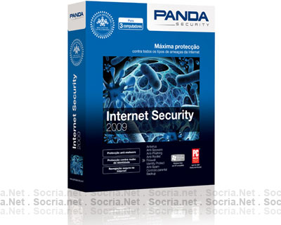 Panda Internet Security 2009 1 Ano 3 Pc´s PCS