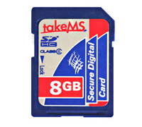 SDHC 8GB CLASS 6 TAKE MS