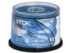 DVD-R 16x [Pack 50]