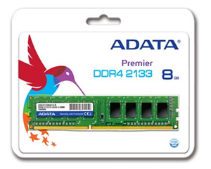 8192MB DDR4 2133 1X288 UDIMM CL15 1.2V ADATA PREMIER